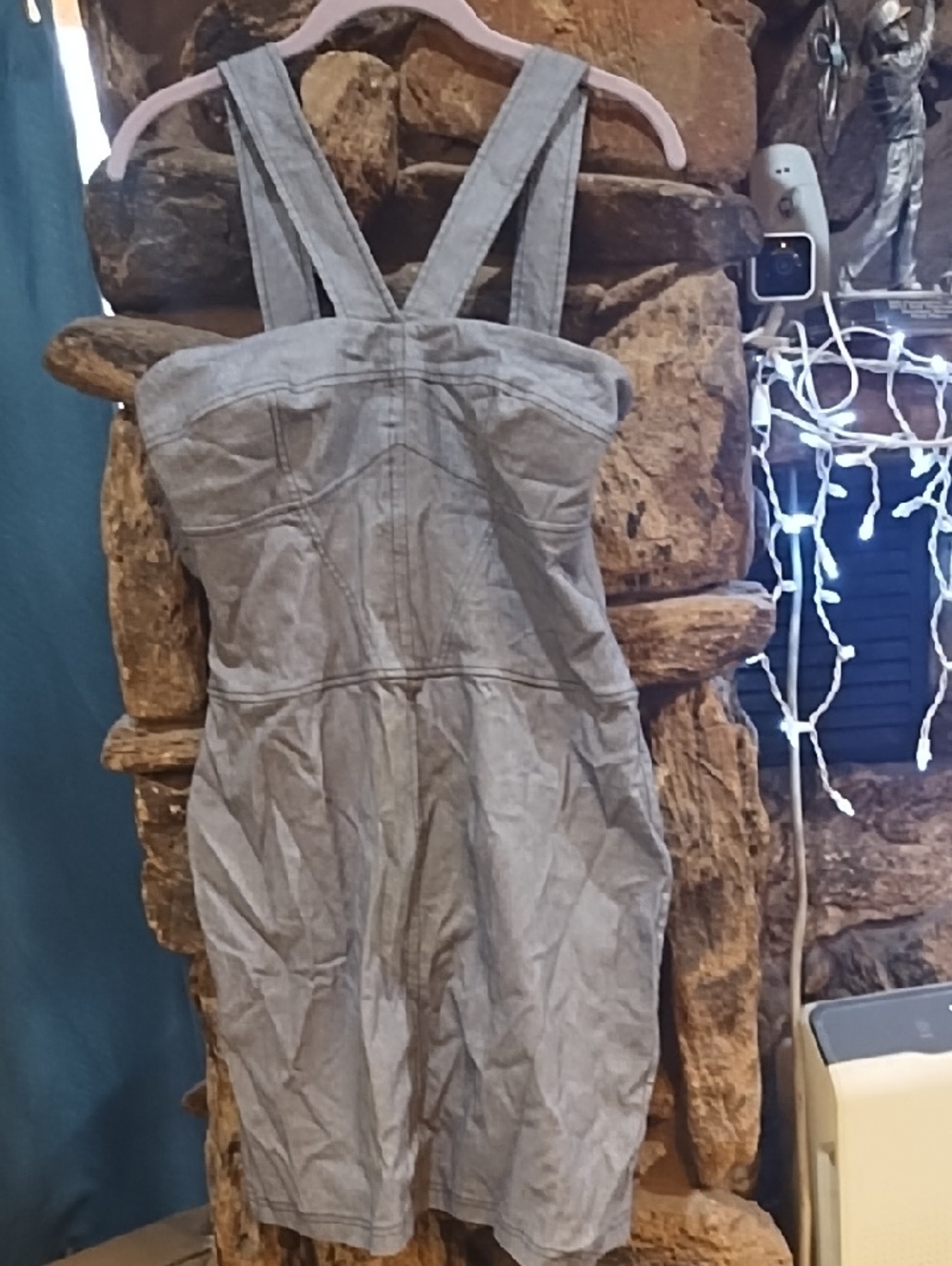 Andrew Marc Gray Dress - Picture 1 of 3